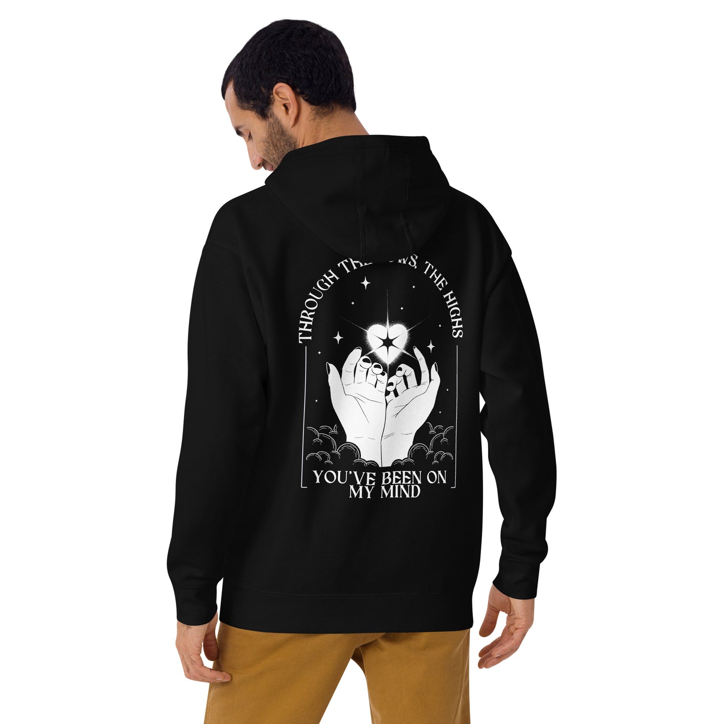 Shining heart hoodie